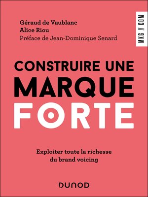cover image of Construire une marque forte